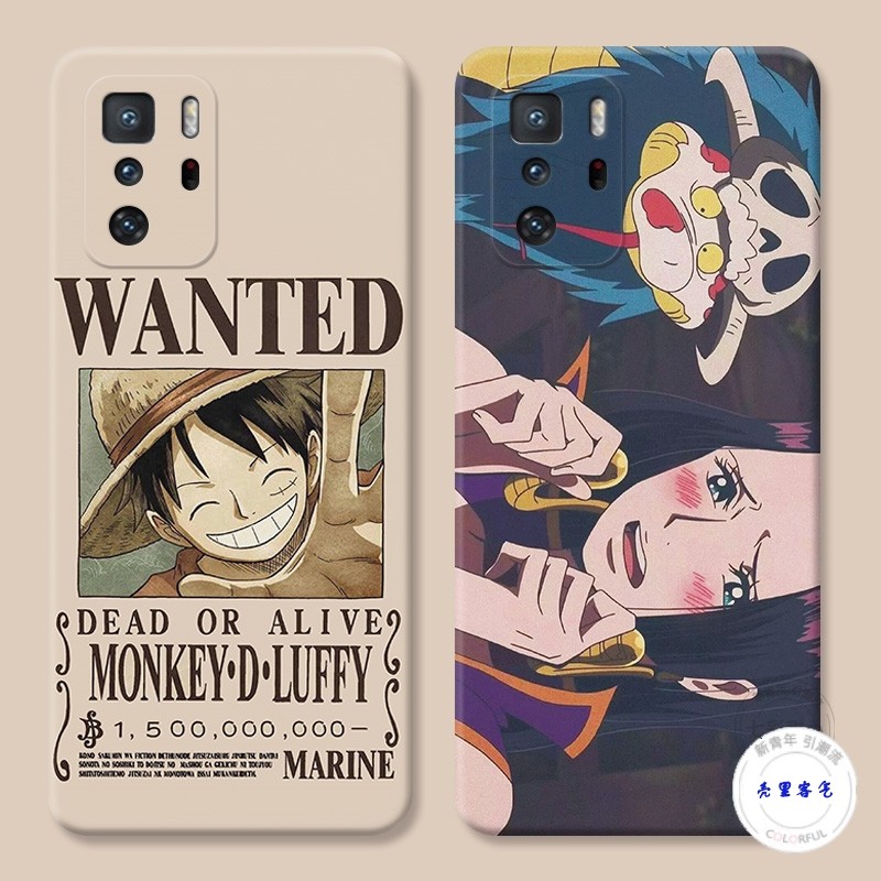 适用于路飞女帝小米红米note12手机壳11+10pro可爱情侣