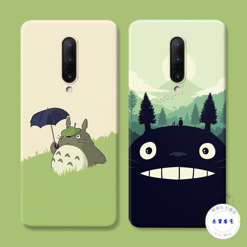 适用于卡通1+11一加10pro手机壳9R可爱龙猫8t宫崎骏7女