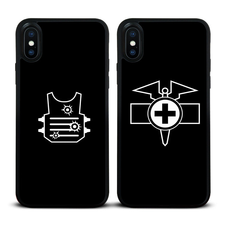彩虹六号DOC游戏iPhoneX手机壳ROOK苹果6s磨砂7全包14适用软12pro