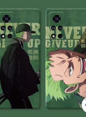 适用于潮男索隆华为荣耀v40手机壳v20v30pro原创v10海贼王v9play男防摔套