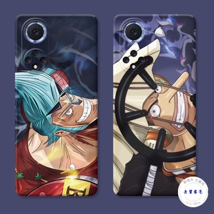 适用于潮男弗兰基华为nova7pro手机壳10se麦芒11个性9创意8海贼王6日系动漫防摔套