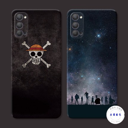 适用于原创海贼王9oppo reno10手机壳8pro+7个性6/5K小众4se潮男3元气版2z新款Ace软十防摔套