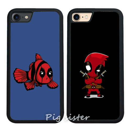 Deadpool死侍周边iPhone7手机壳漫威苹果6plus磨砂适用14保护套软