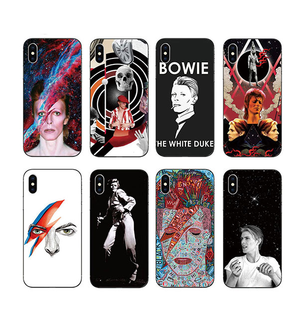 iphone14/7/12pro苹果X手机壳小米6X明星David Bowie适用大卫鲍威