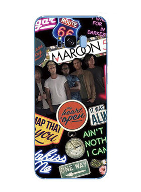 s12pro/S7/S6edge手机壳苹果14/12pro适用Maroon5魔力红乐队三星