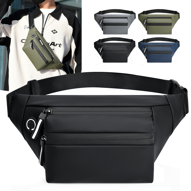腰包男款户外运动防水耐磨