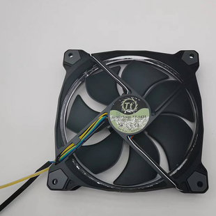 原装Tt 14CM/厘米 TT-A1425L12S机箱电源RGB灯光 静音风扇