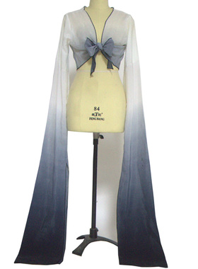 水袖舞蹈服练功服成人甩袖渐变色袖子表演服惊鸿舞古典舞蹈练习袖