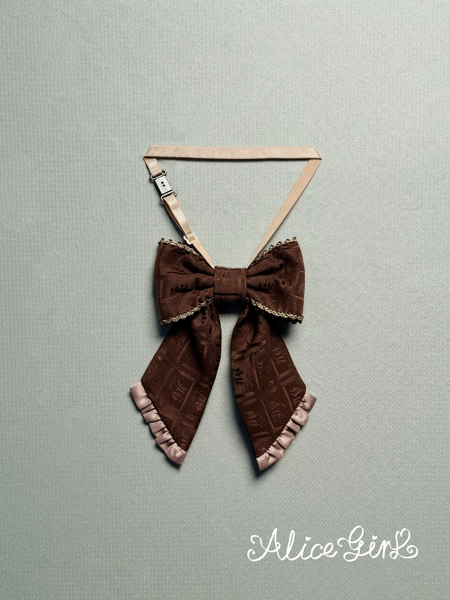 thumbnail for Alice girl's original new Lolita Bear Bear Plate Clever Series Small Items Collection