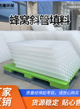 pp六角蜂窝斜管填料厂家 污水处理厂自来水厂沉淀池专用斜板填料
