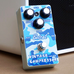 Compressor压缩效果器单块吉他声音强度平衡减少大动态提升小动态