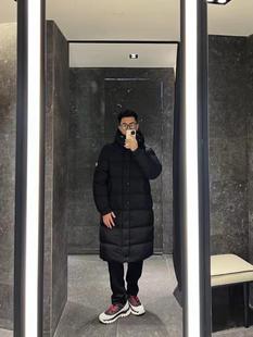 尖儿货~冬雾面保暖男女款哑光长款情侣明星中长款羽绒服鹅绒玛雅