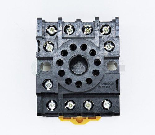 继电器圆8脚 底座 PF113A-E 11脚 插座 PF113基座