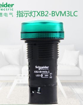 原装正品 施耐德 Schneider 22mm信号灯 指示灯 XB2-BVM3LC 220V