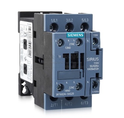 原装正品 西门子 SIRIUS抱闸交流接触器 3RT6024-1AG20 110V 电梯