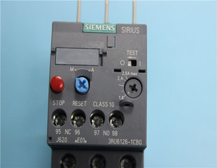 热过载继电器 3RU6126 1CB0 原装 2.5A 西门子 1.8 热保护器 正品