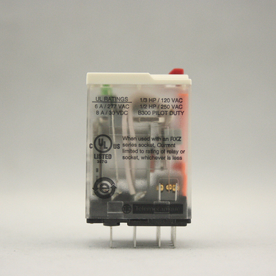 原装正品 施耐德拔插式中间继电器  RXM4AB2P7 AC230V 四开四闭