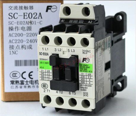 原装正品 富士 Fe 抱闸接触器 20A SC-E02P SCEO2A AC110V  电梯