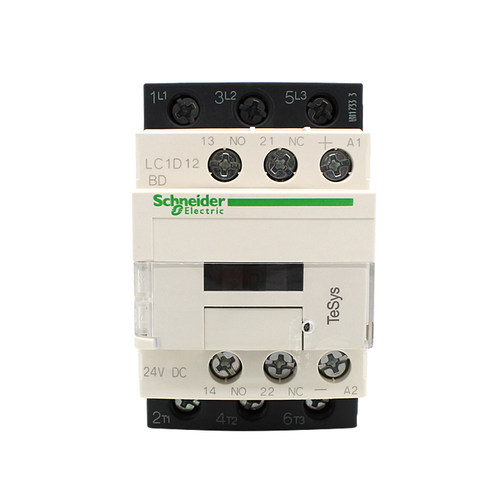 原装正品施耐德直流接触器LC1-D12BDC 24VDC LC1D12BDC