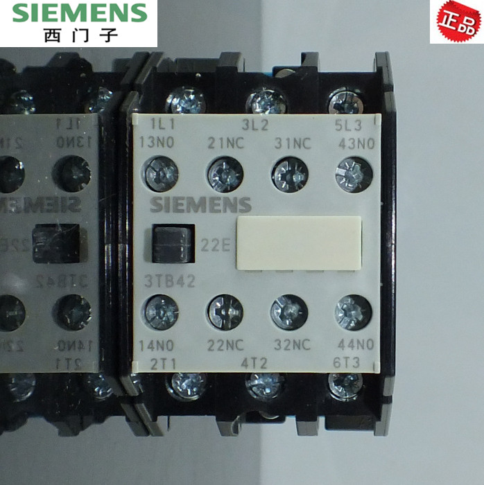 原装正品 西门子接触器le16A  3TB42 22-0XFO  110V