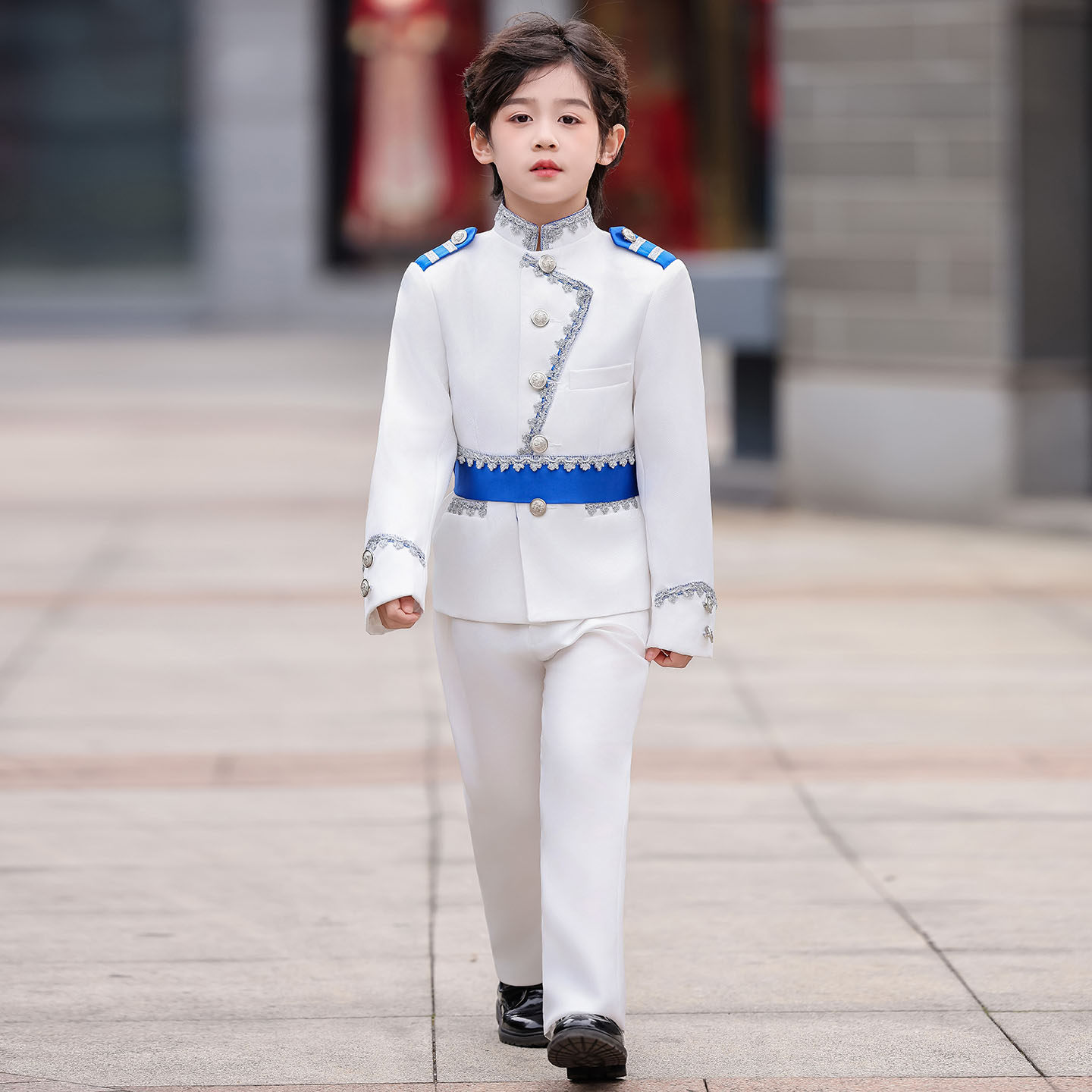 六一儿童节男童礼服欧洲风格白马王子宫廷风主题服装万圣节演出服