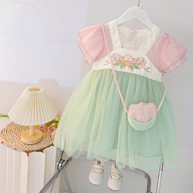 女童夏季汉服连衣裙童装
