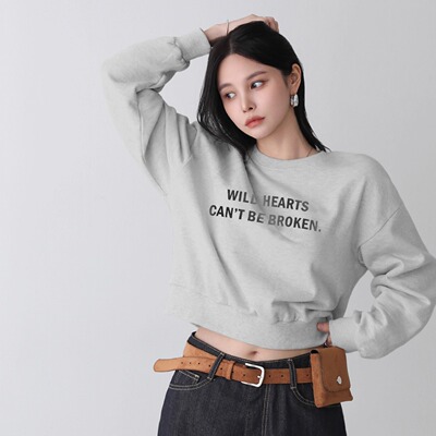 无帽宽松显瘦韩版百搭灰色卫衣女