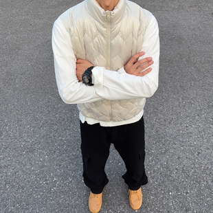 UNCLEBLUE25冬季 蒲公英轻量羽绒马甲可收纳90绒保暖背心外套 新品