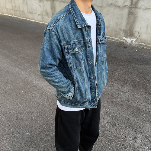 UNCLEBLUE翻领春秋夹克