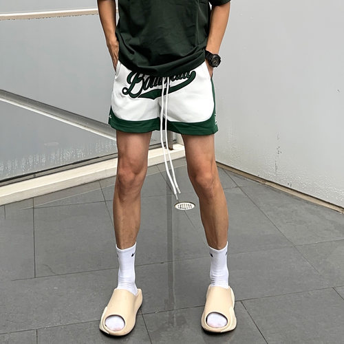 UNCLEBLUE短裤宽松美式篮球裤