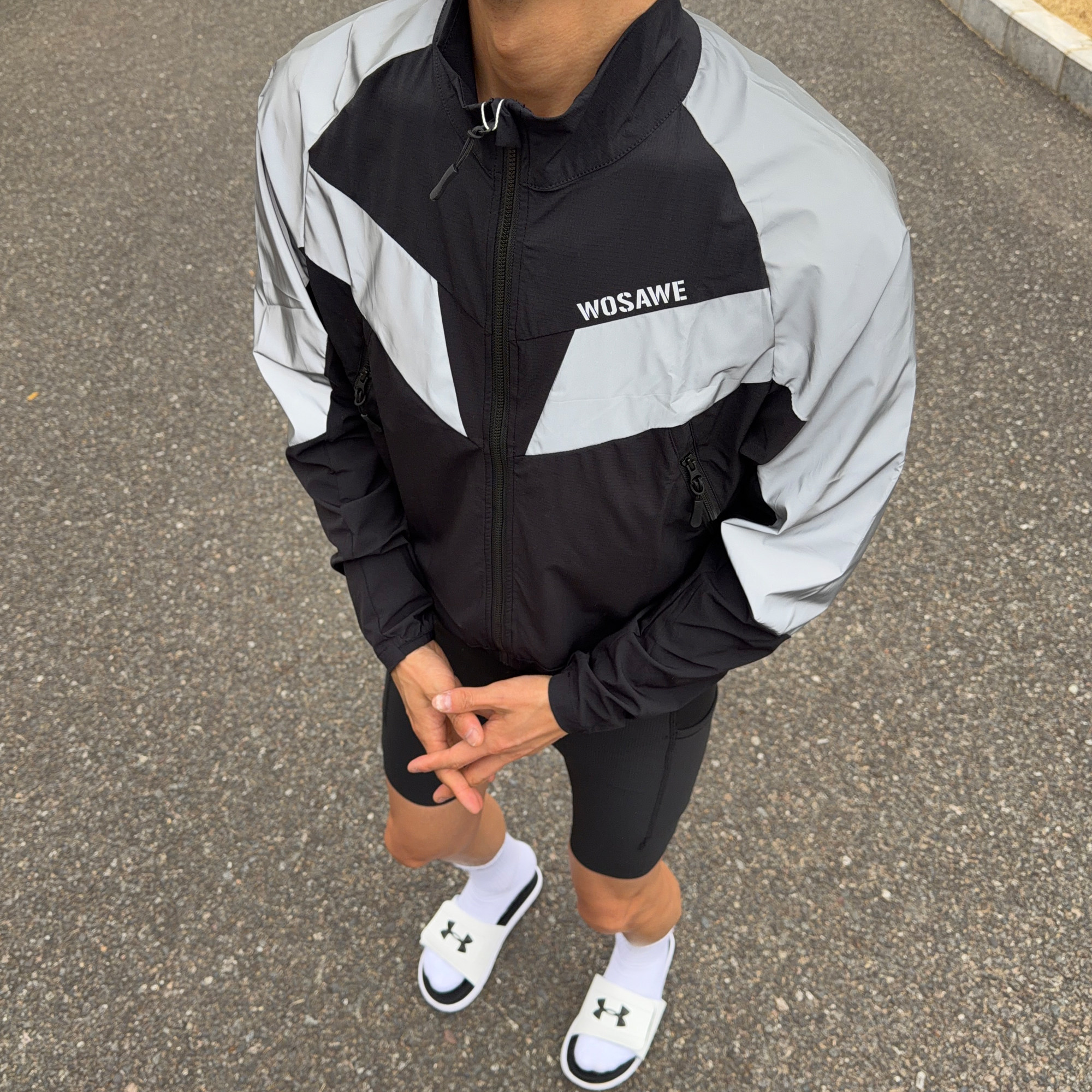 UBCG 公路自行车骑行风衣跑步运动反光服外套防风防晒钓鱼服上衣