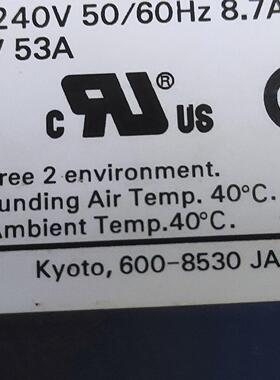 原装拆机电源S8JX-P60012N 12V 53A 600W进口设备电源成色漂亮