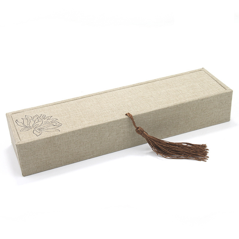 礼品盒空盒子高档正方长方形中国古风文玩首饰项链香囊扇子包装盒-封面