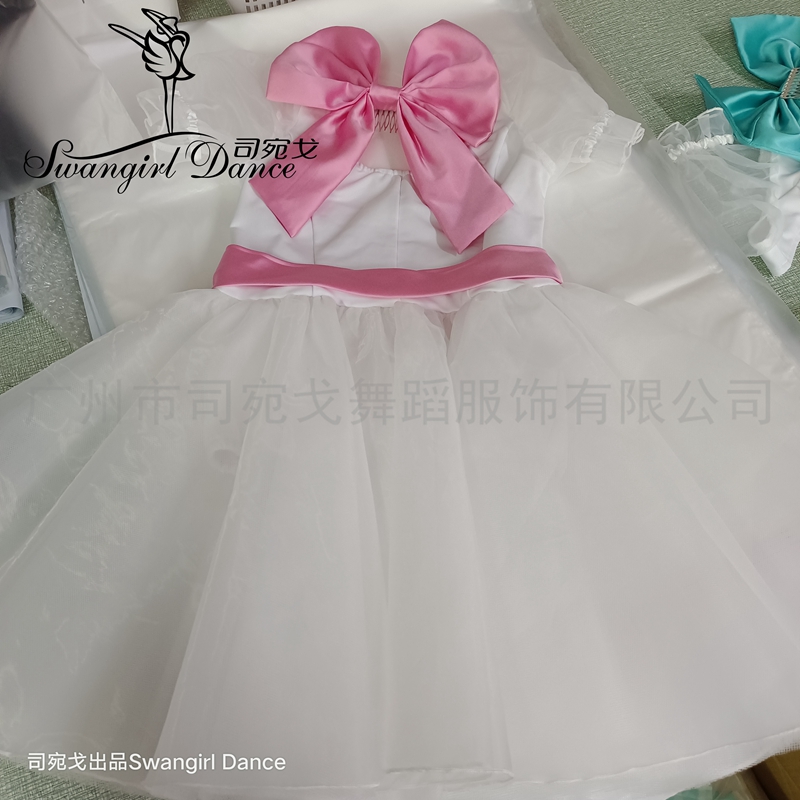 司宛戈芭蕾舞长纱裙蓬蓬裙小天鹅演出服表演服女童 运动/瑜伽/健身/球迷用品 芭蕾舞演出服 原图主图