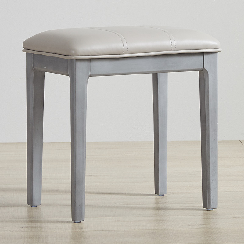 北欧实木梳妆凳现m代简约软包凳子家用重叠凳网红化妆凳可叠摞