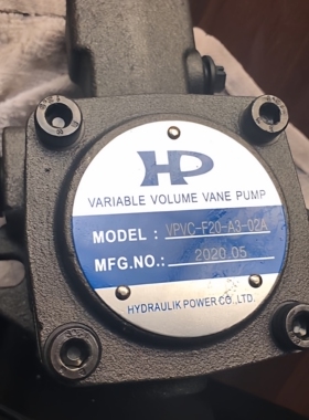 台湾HP涌镇叶片泵VPVCC-F3030-A3A3-02A  VPVCC-F4040-A1A1-02A