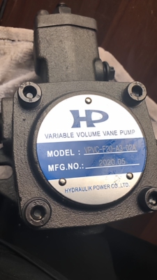 台湾HP涌镇叶片泵VPVCC-F1212-A4A4-02A VPVCC-F2020-A1A1-02A