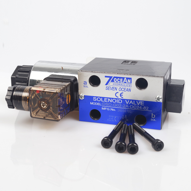台湾7OCEAN七洋电磁阀DSV/DSD-G02-2C/2A/8C/6C/2N-DC24-90/82/72