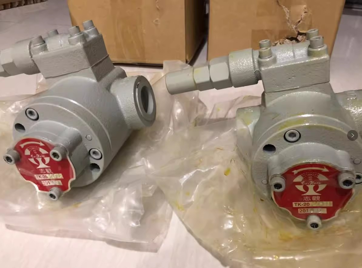 台湾原装志观齿轮泵TK-3030 TK-3020RC TK-3040 AM6 -RA AM2A油泵