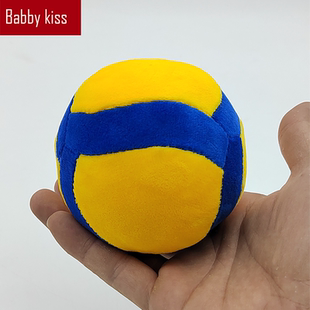 定制排球玩偶小挂件手掌心玩具婴儿玩具娃娃照相搭配毛绒玩具男女