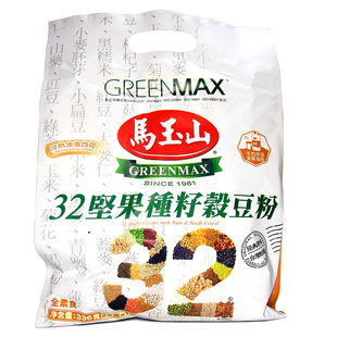 马玉山32坚果种籽谷豆粉336克早餐五谷杂粮代餐粉12入无添加蔗糖