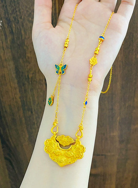 金店同款沙古法双鱼锦鲤如