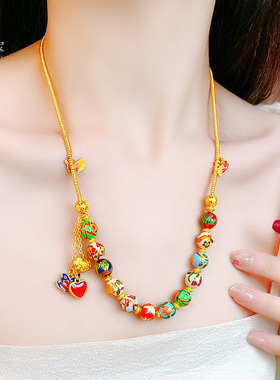 沙金999烧蓝珐琅国潮十二