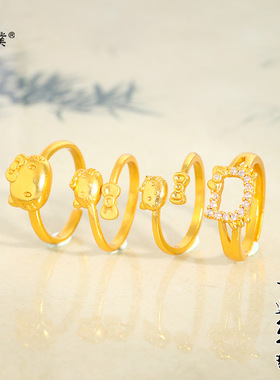 久不掉色越南沙金蝴蝶结凯