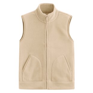 lativ 诚衣 Fleece立领背心-女