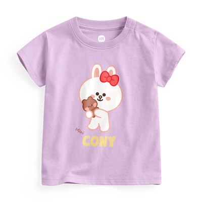 lativ 诚衣 LINE FRIENDS印花T恤-07-Baby