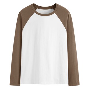 lativ 诚衣 纯棉拉克兰长袖T恤-男