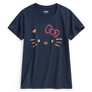 三丽鸥印花T恤 女 诚衣 lativ