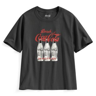 lativ 印花T恤 可口可乐宽版 女 诚衣
