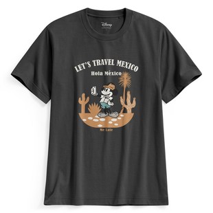 迪士尼系列印花T恤 男 诚衣 lativ